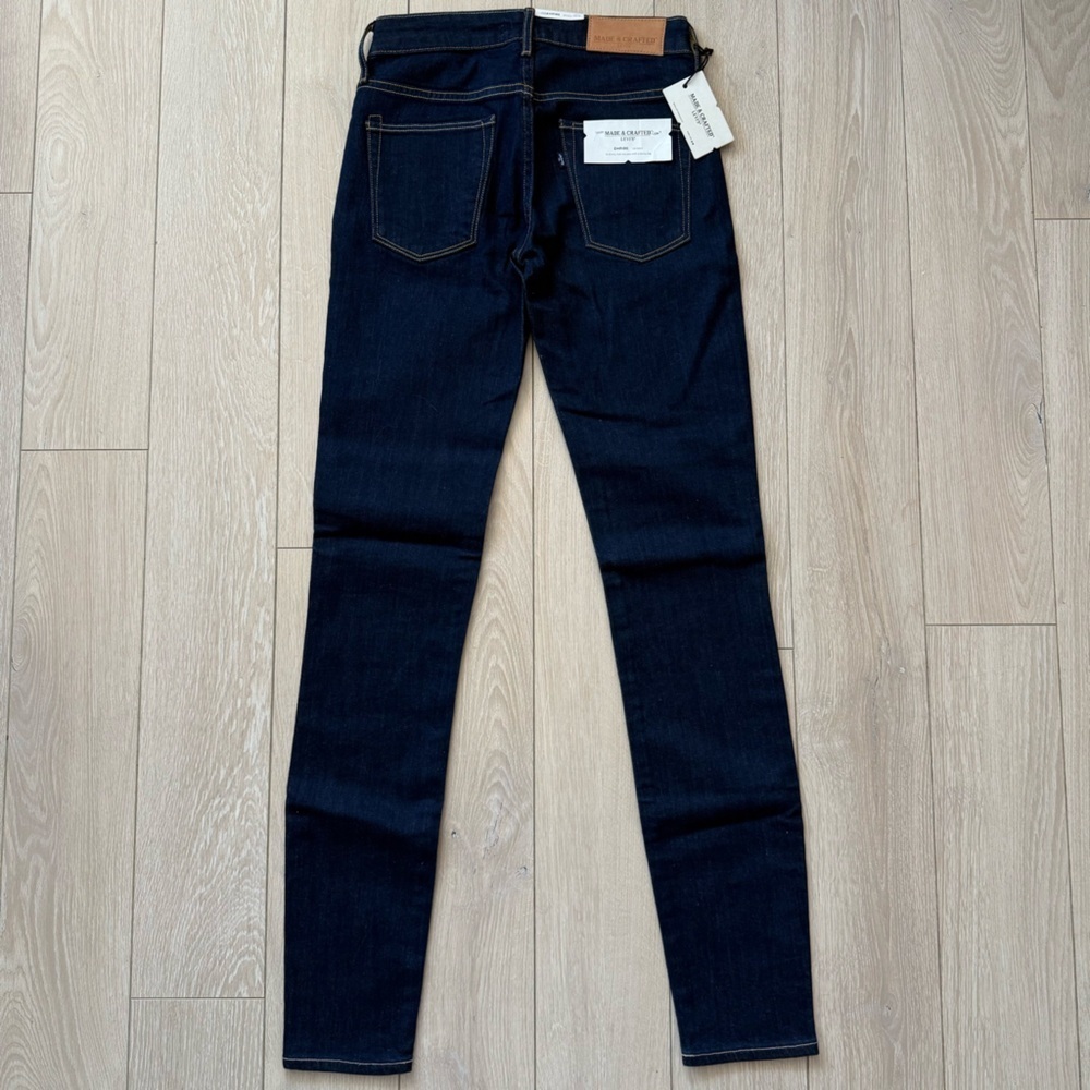 NWT Levi's Made & Crafted Empire Skinny Jeans Rinse Indigo Women's Size 25x34
